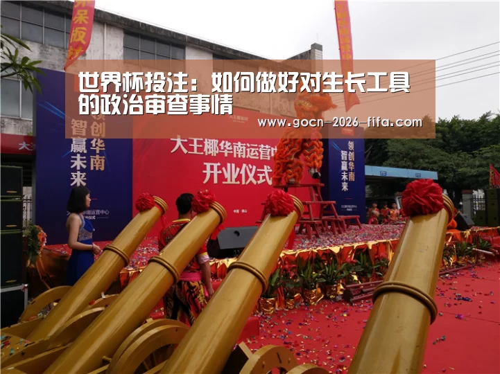 世界杯投注:如何做好对生长工具的政治审查事情(图2) 世界杯投注